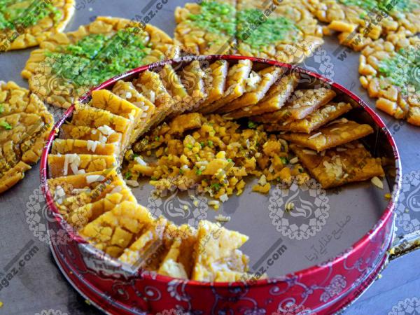 تهیه سوهان گزی در شکل های مختلف در ایران